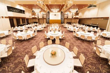 Dining party for 540 people / Convention hall "Nichirin no ma"