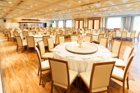 Dining party for 240 people / Convention hall "Taiyo no ma"