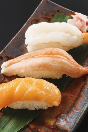 冬の恵み握り寿司