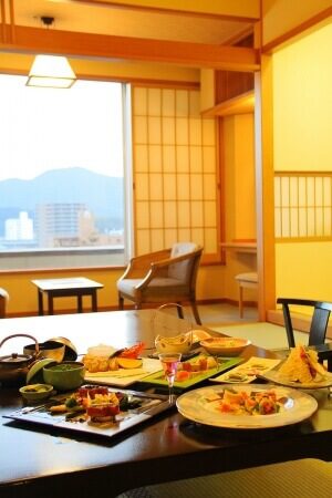 高知の旅館 城西館 千寿 和室