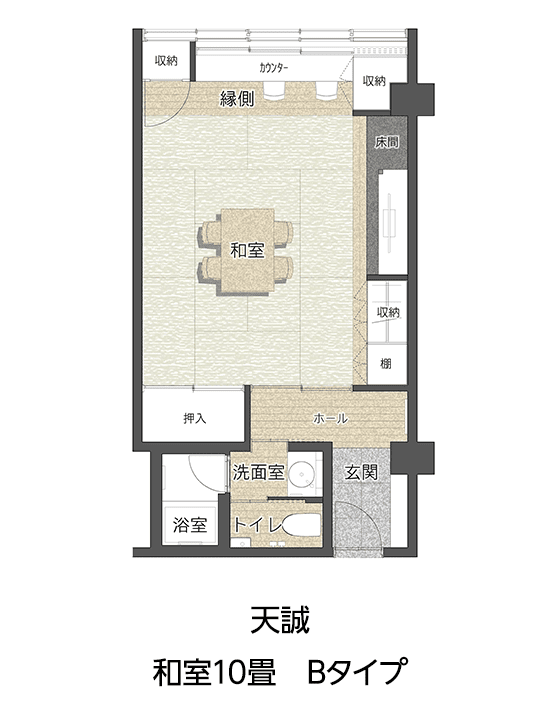 和室10畳Bタイプ