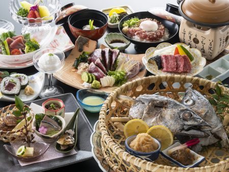 鰹満腹会席
