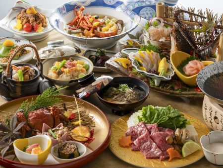 「地物伊勢海老と香る秋意会席」