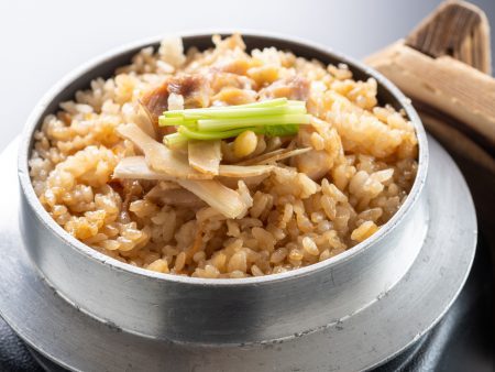 四万十鶏と土佐生姜の釜飯