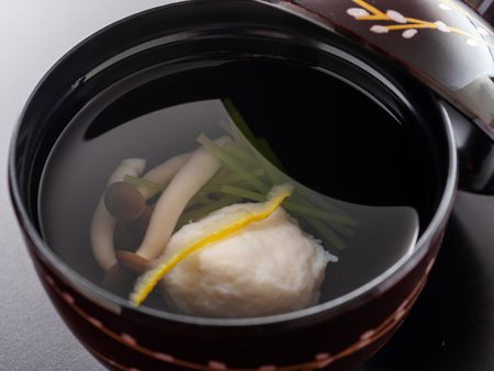 【椀物】「清まし仕立て」