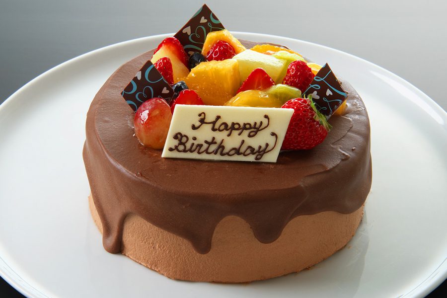 HAPPY BIRTHDAY チョコレートケーキ