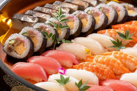 【忘年会・新年会】7,700円コース「特選握り寿司盛り合せ」