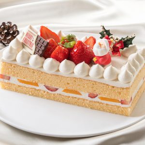 城西館のクリスマスケーキ「生クリームケーキ」
