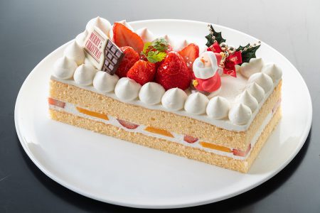 城西館のクリスマスケーキ「生クリームケーキ」